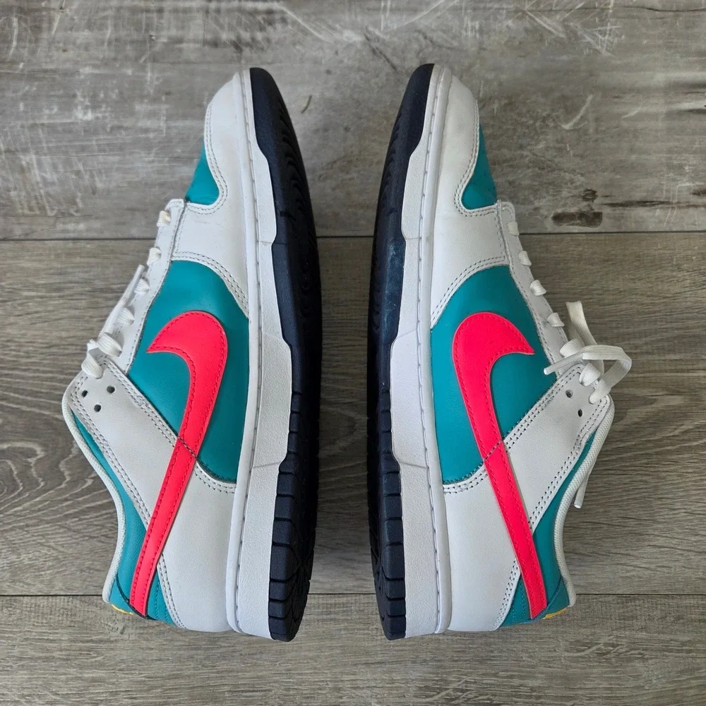 Nike Dunk Low HF4850-345 Dusty Cactus Leather Sneakers Mens 10.5